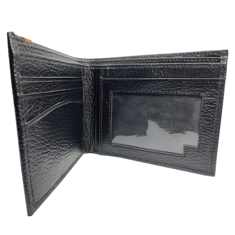 Black Strep Leather Wallet