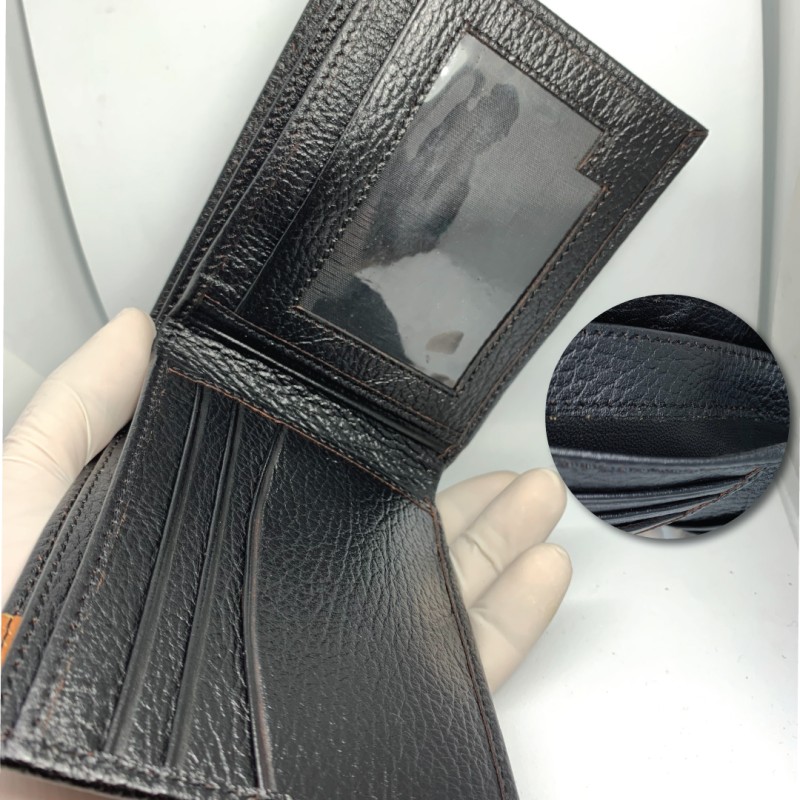 Black Strep Leather Wallet